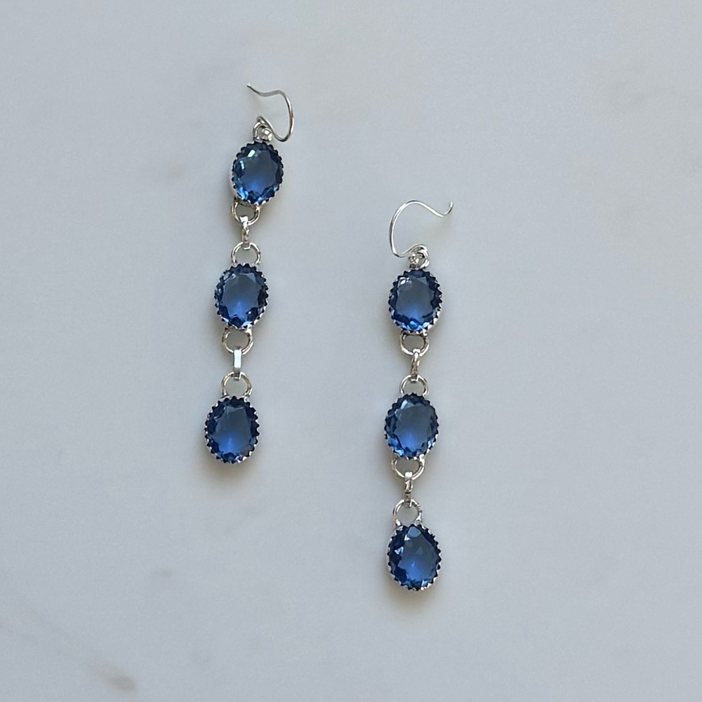 NWOT Tuckernuck Tanzanite Earrings
